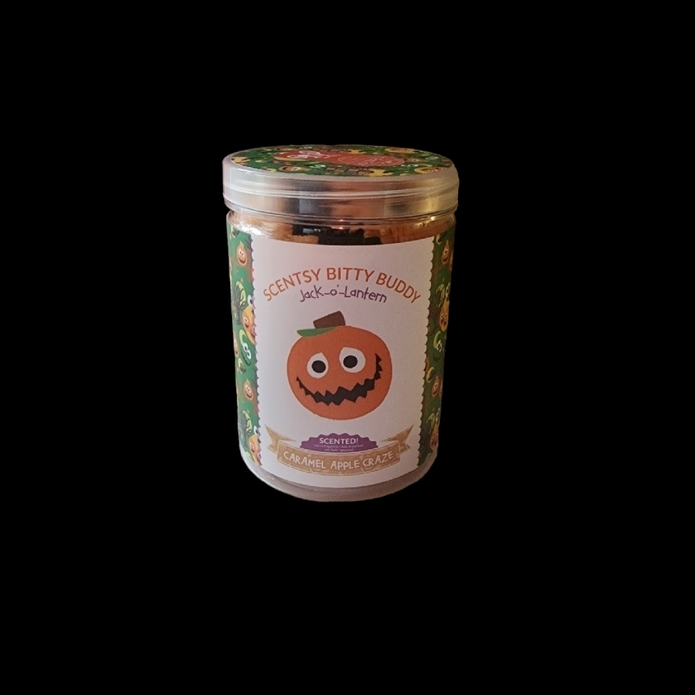 Jack O' Lantern Bitty Buddy + Caramel Apple Craze Fragrance Scentsy